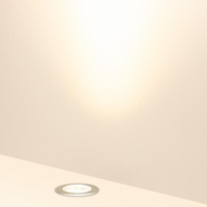 Светильник LTD-DAFNA-GROUND-R160-16W Warm3000 (SL, 20 deg, 230V) (Arlight, IP67 Металл, 5 лет)