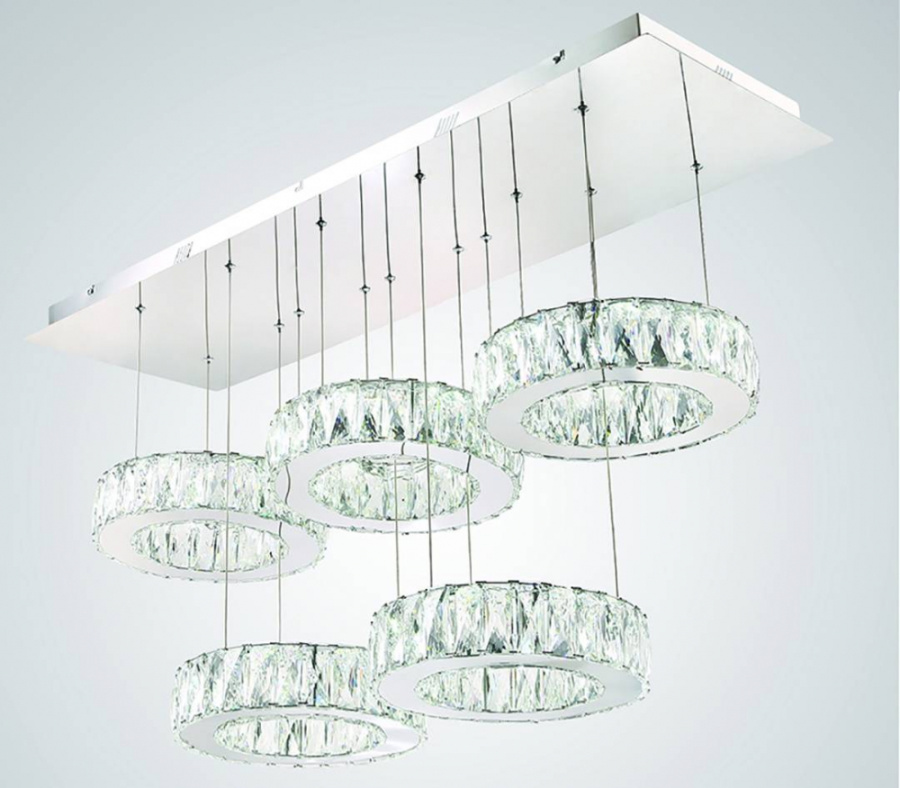 Люстра светодиодная хрустальная DW-8815