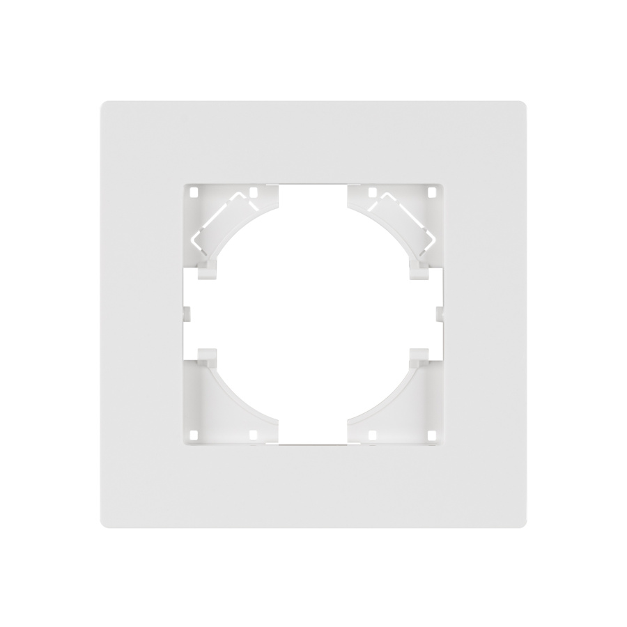 Рамка пластиковая FRM-PERIO-PL-1-WH (Arlight, -)