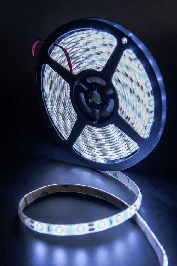 Лента светодиодная SWG SWG260, 4,8 Вт/м, 12В, IP65, холодный белый