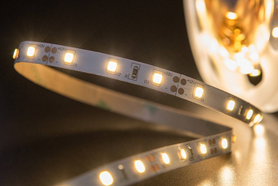 Лента светодиодная SWG SWG260, 6,3 Вт/м, 12В, IP20, теплый белый