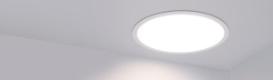 Светильник DL-EDGE-R400-34W Day4000 (WH, 115 deg, 230V) (Arlight, IP40 Металл, 3 года)