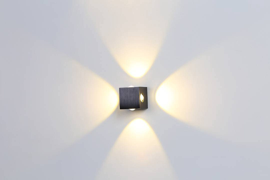 Светильник настенный GW KVAD 92, GW-9092-4-BL-WW