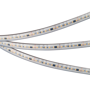 Лента герметичная SPI-PS-A120-12mm 24V Warm3000-PX6-BPT (11 W/m, IP67, 2835, 5m) (Arlight, бегущий огонь)