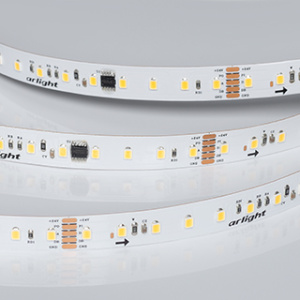 Лента DMX-A96-12mm 24V Day4000-PX12 (14 W/m, IP20, 5m) (Arlight, CRI>90)