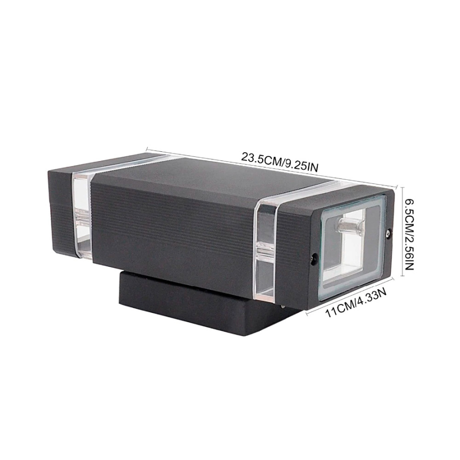 Светильник  WC2118 наcтенный 220V GU-10 IP65 Цвет: темно серый