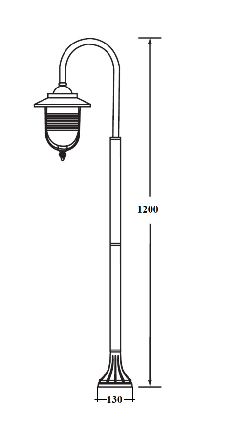 Наземный фонарь 84706 Bl