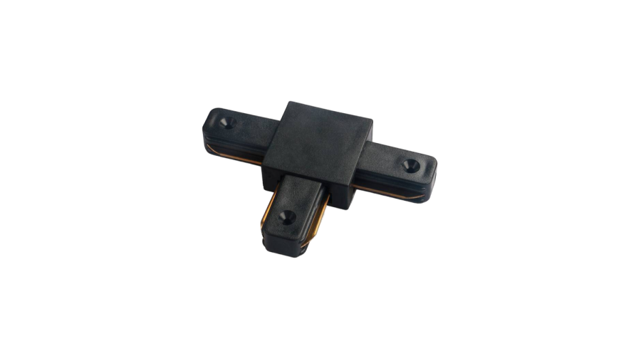 T-Коннектор для однофазного накладного трека, черный