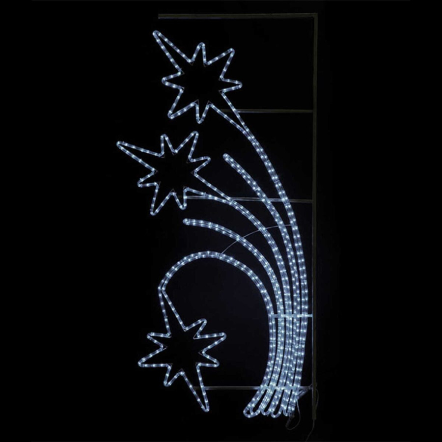 Светодиодная Консоль "Салют" 95 x 170 см, Белая, 220В