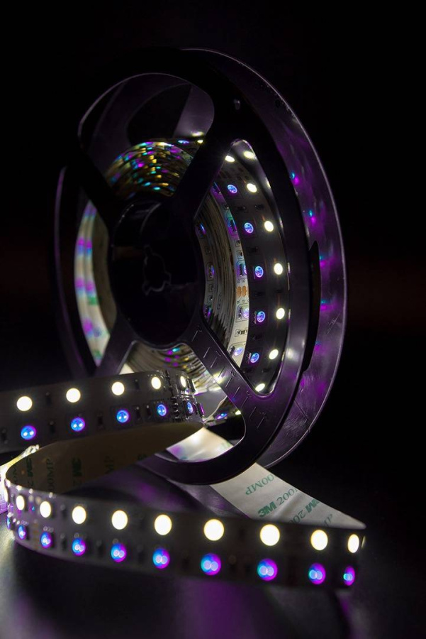 Лента светодиодная SWG SWG5120, 28,8 Вт/м, 24В, IP20, RGB + холодный белый