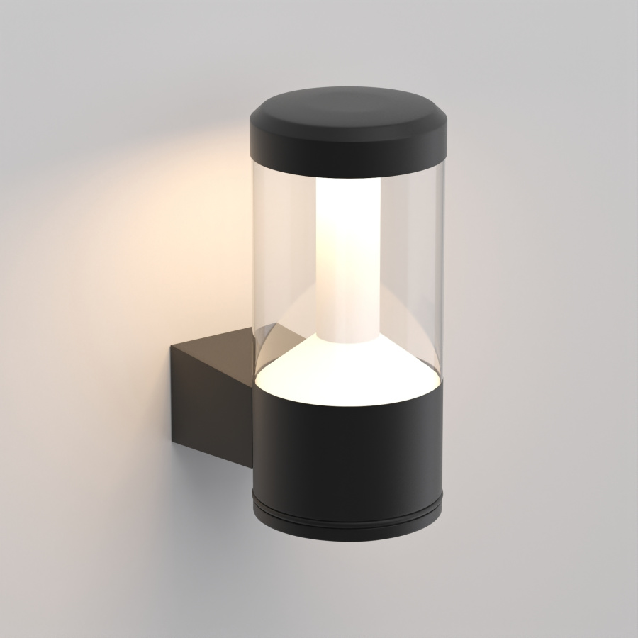 Светильник LGD-STEM-WALL-10W Warm3000 (GR, 185 deg, 230V) (Arlight, IP65 Металл, 3 года)