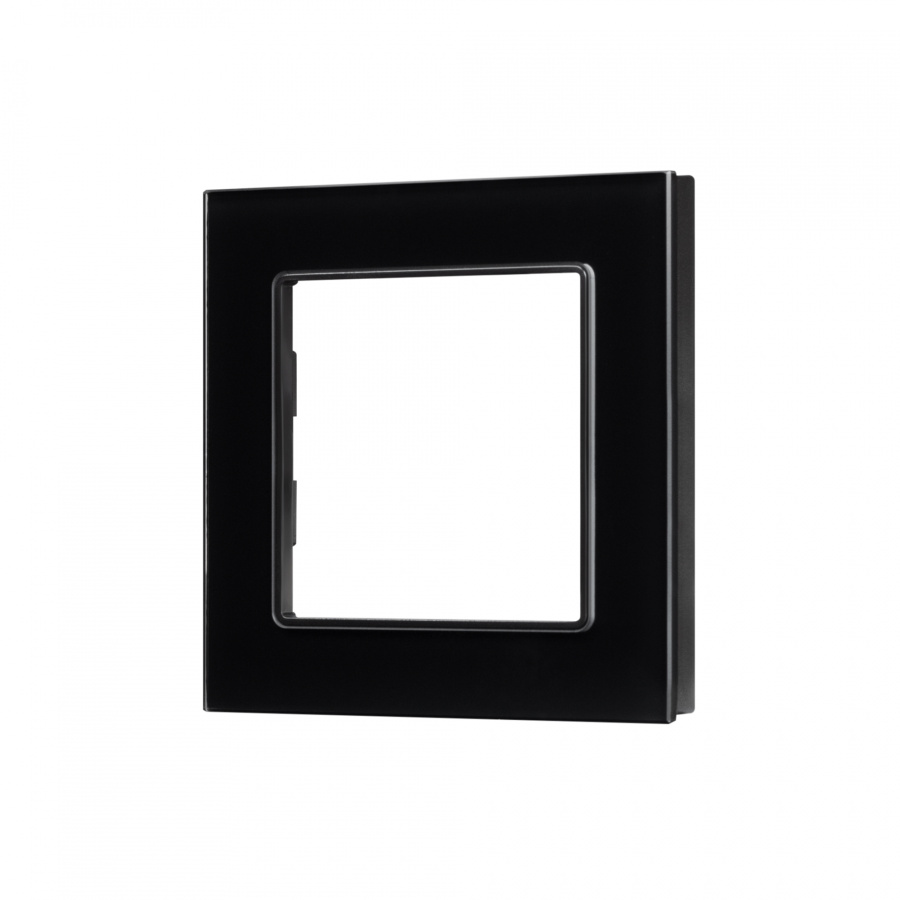 Рамка стеклянная FRM-GLARE-GS-1-BK (Arlight, -)