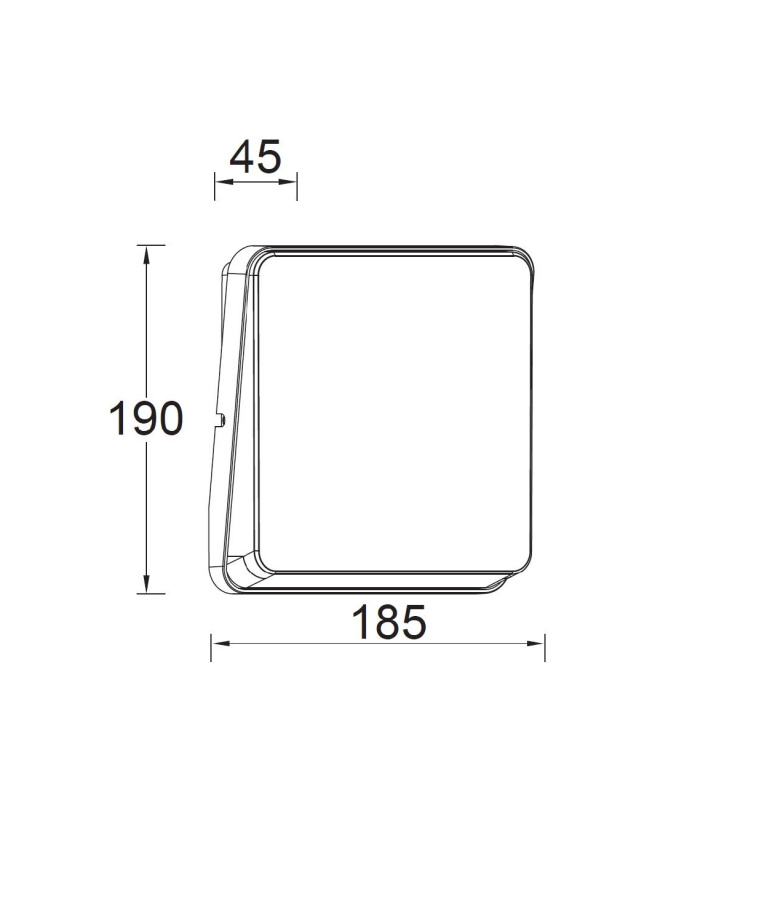 Настенный светильник W1894-3K S