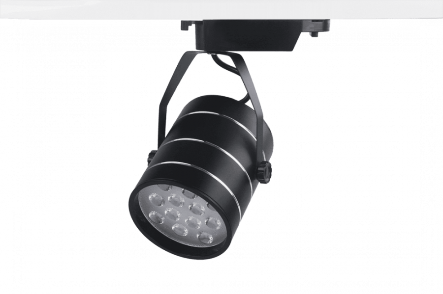 Светильник трековый однофазный TL51, Черный, 12Вт, 2500-3500K