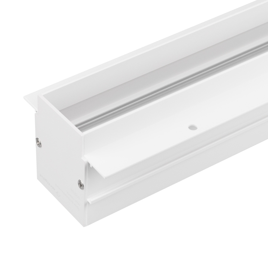 Трек встраиваемый MAG-TRACK-4560-FDW-3000 (WH, 5LN) (Arlight, IP20 Металл, 5 лет)