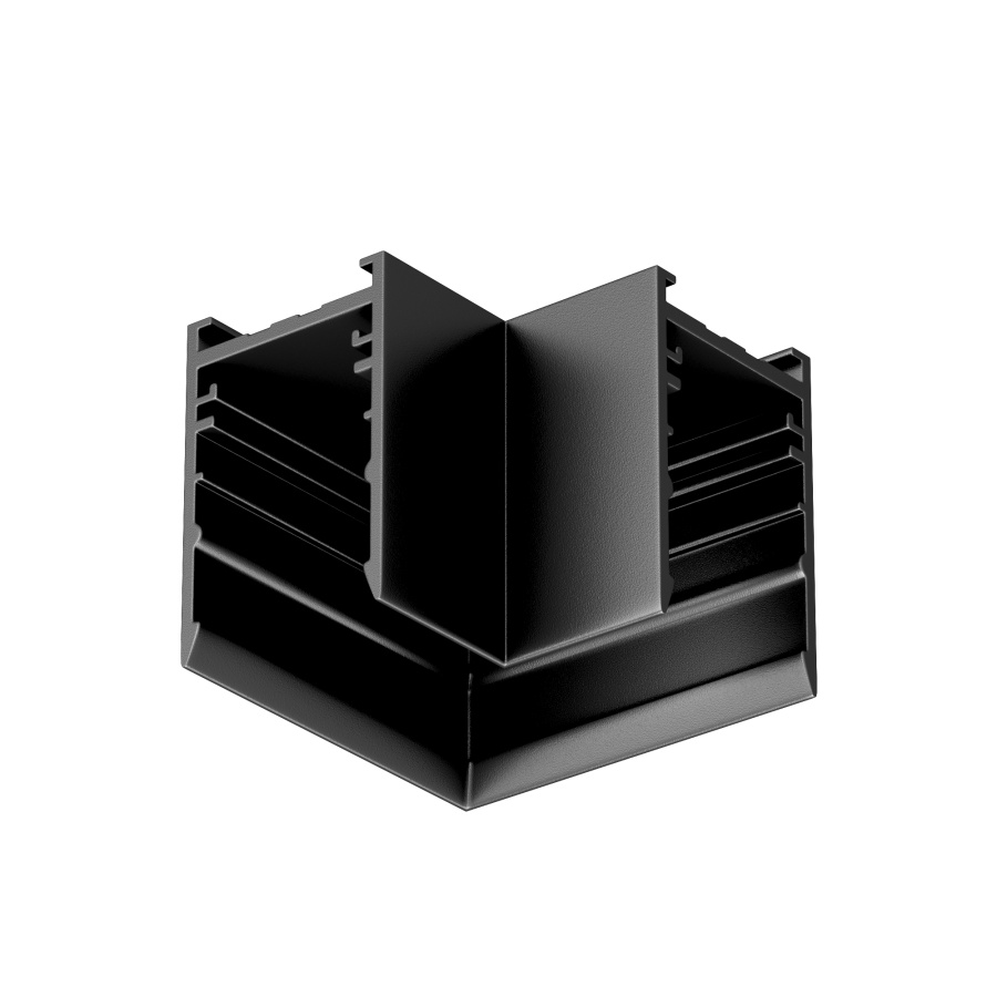 Коннектор угловой MAG-CON-MINI-2538-L90 (BK) (Arlight, IP20 Металл, 5 лет)