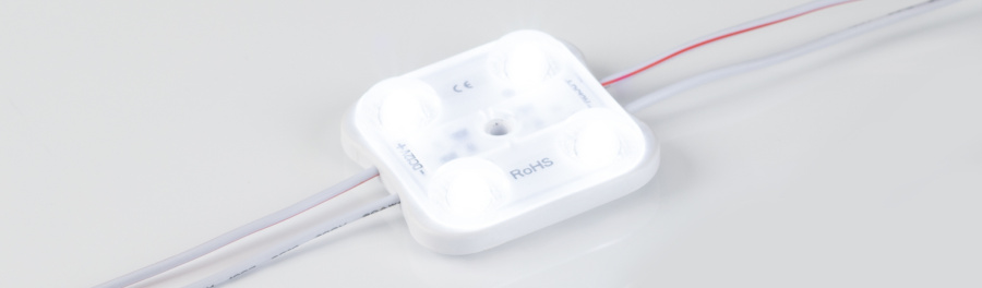 Модуль герметичный ARL-ORION-R20-12V Cool (2835, 4 LED) (Arlight, Закрытый)