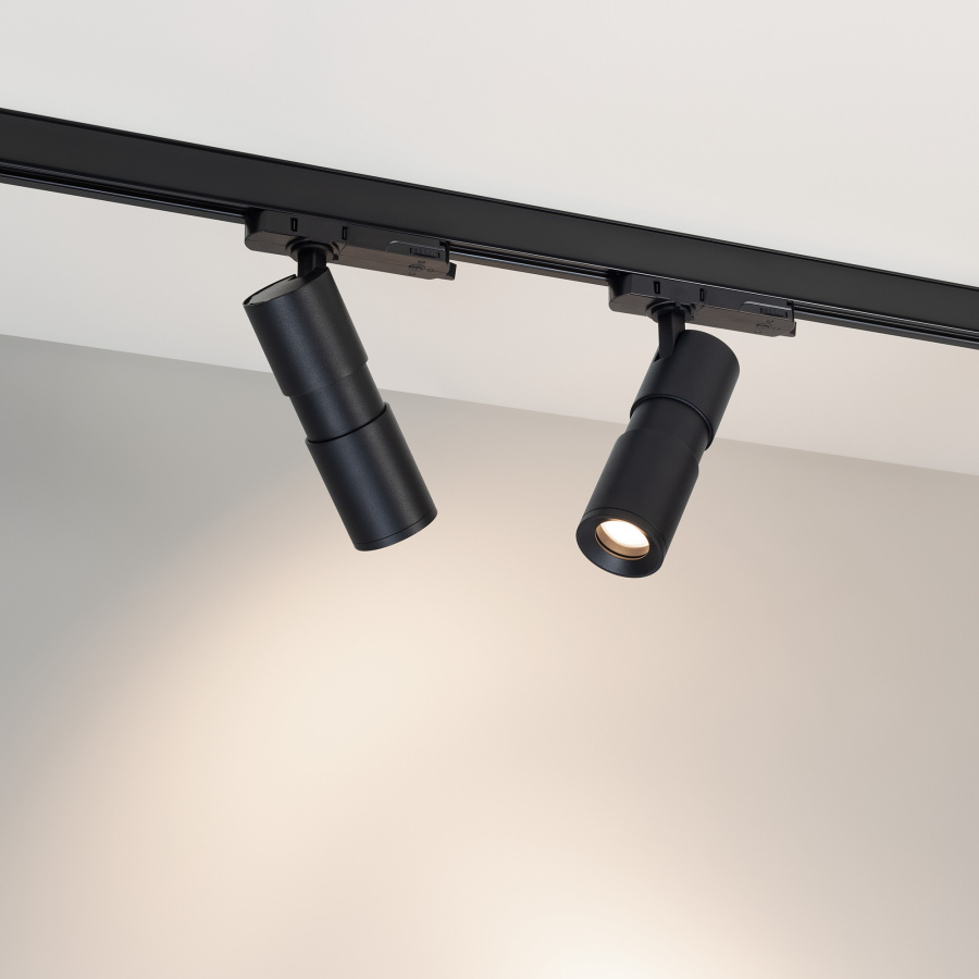 Светильник LGD-ARTEMIS-TRACK-4TR-R55-12W Day4000 (BK, 8-80 deg, 230V, DALI) (Arlight, IP20 Металл, 5 лет)