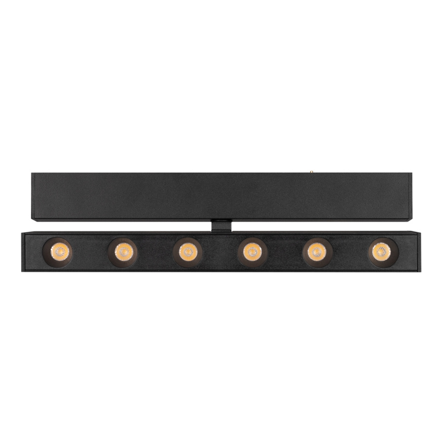 Светильник MAG-DOTS-FOLD-25-S200-6W Warm3000 (BK, 30 deg, 24V) (Arlight, IP20 Металл, 5 лет)