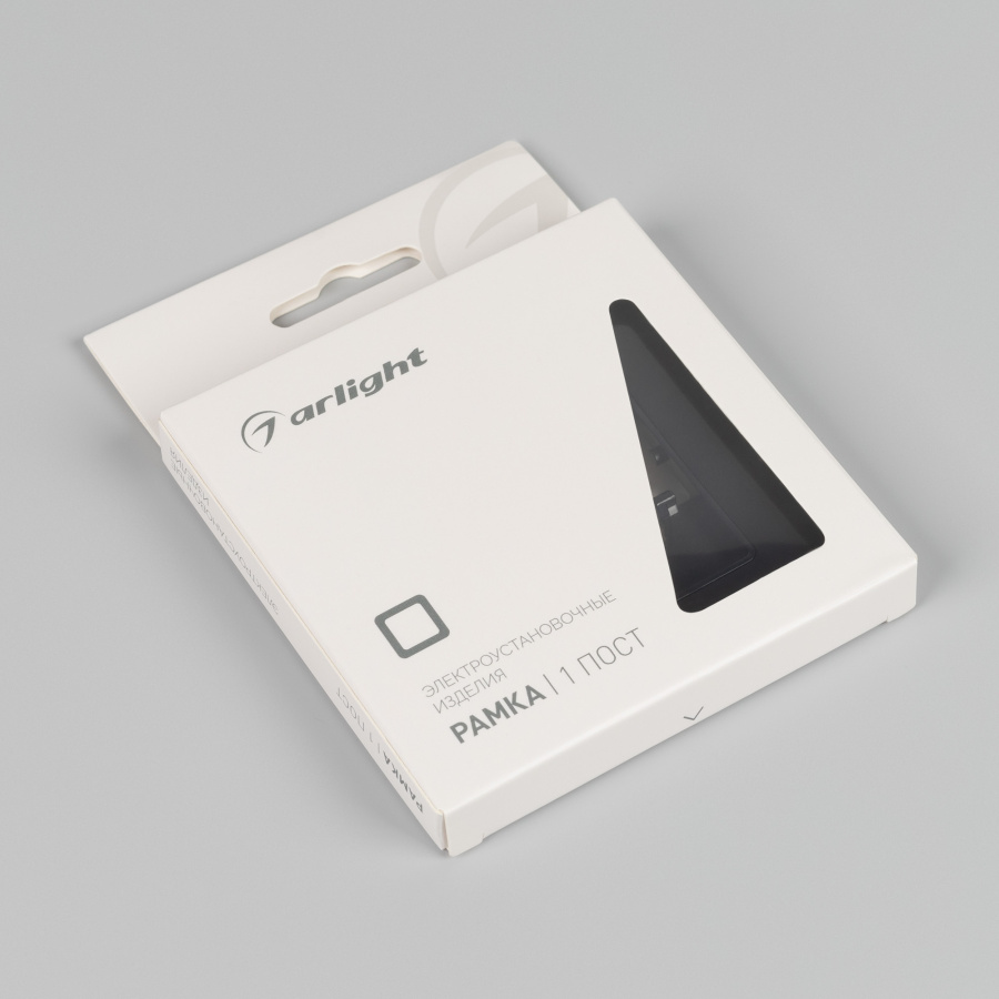 Рамка алюминиевая FRM-AKIRY-SFAL-1-BK (Arlight, -)