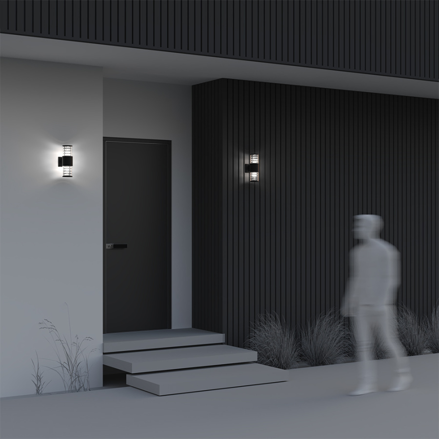 Настенный светильник (бра) Outdoor O576WL-02B