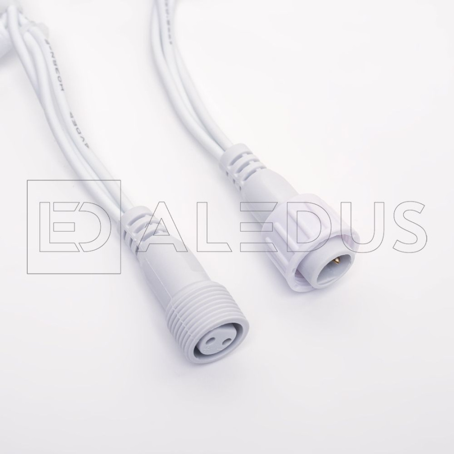 Бахрома (Айсикл) ALEDUS, 220 В, 3x0.5 м, белый провод, резина, белый, с мерцанием