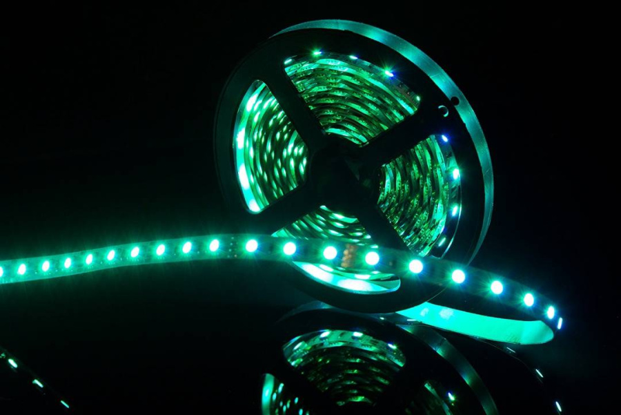 Лента светодиодная SWG SWG560, 14,4 Вт/м, 12В, IP20, RGB