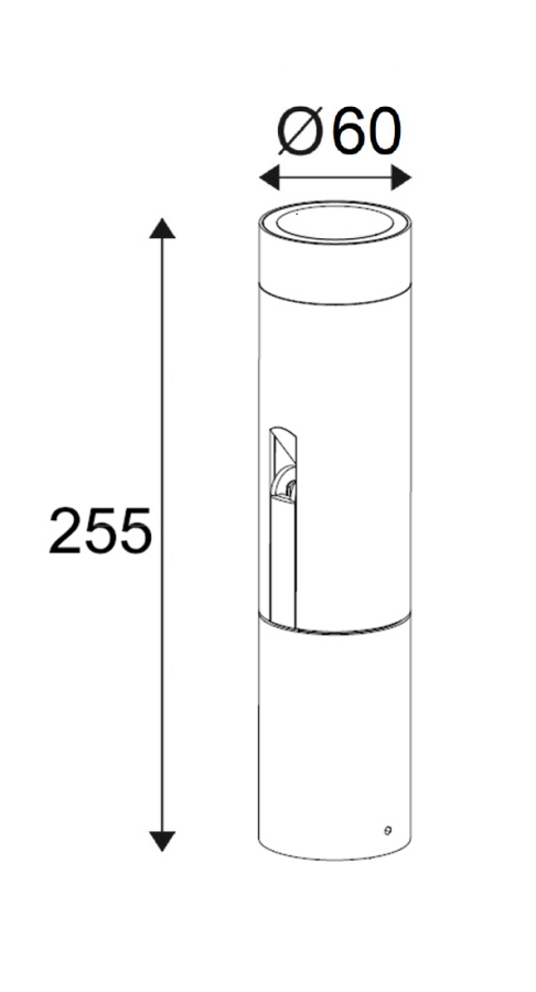 Настенно-потолочный светильник 2095-1 Bl