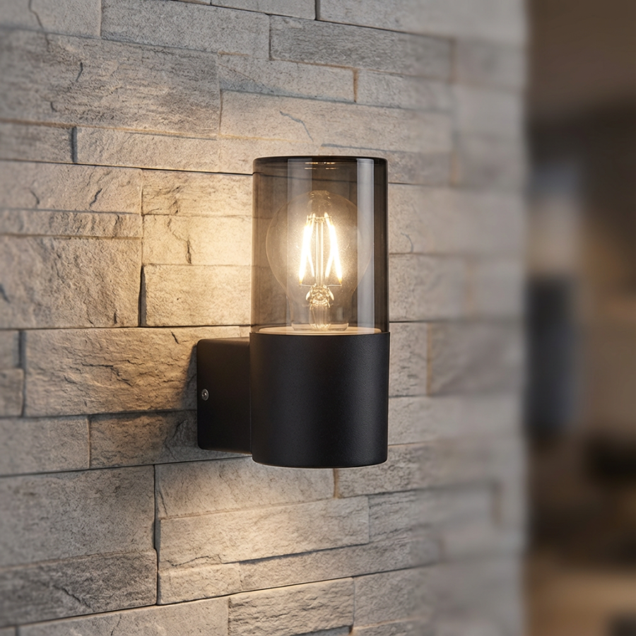 Светильник "Рио"  садово-парковый 220V Е27 40W  G1631.  Цвет: черный