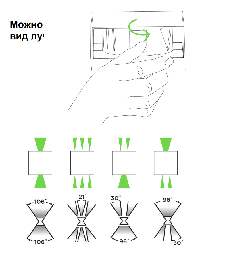 Архитектурная подсветка W1040-2-3K W
