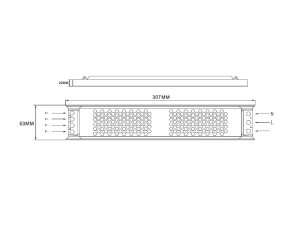 Ультратонкий блок питания в металлическом корпусе, IP20, 300W, 24V, XT-300-24