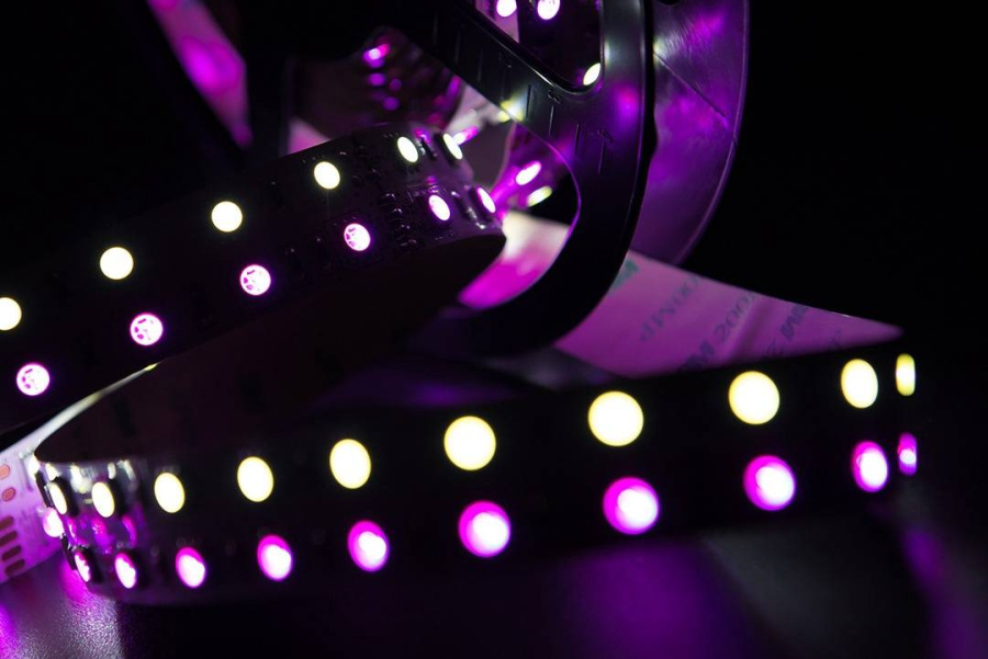 Лента светодиодная SWG SWG5120, 28,8 Вт/м, 24В, IP20, RGB + холодный белый