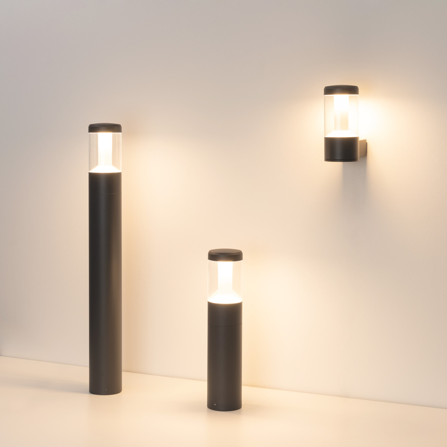 Светильник LGD-STEM-BOLL-H900-10W Warm2700 (GR, 185 deg, 230V) (Arlight, IP65 Металл, 3 года)