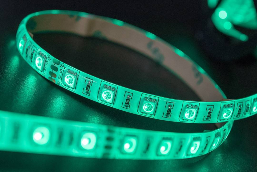 Лента светодиодная SWG SWG560, 14,4 Вт/м, 24В, IP65, RGB