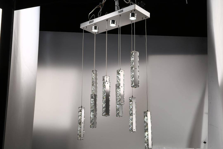 Люстра светодиодная хрустальная DW-8750-10