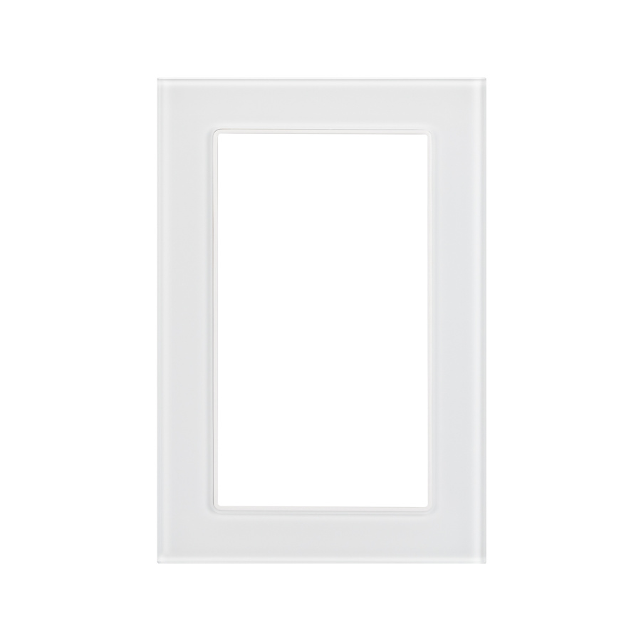 Рамка стеклянная FRM-GLARE-GS-D-WH (Arlight, -)