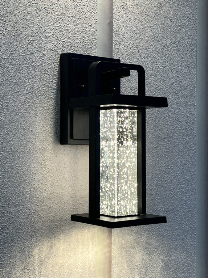 Светильник "Кристалл"  LED 11W 3000К G0433S.  Цвет: матово-черный