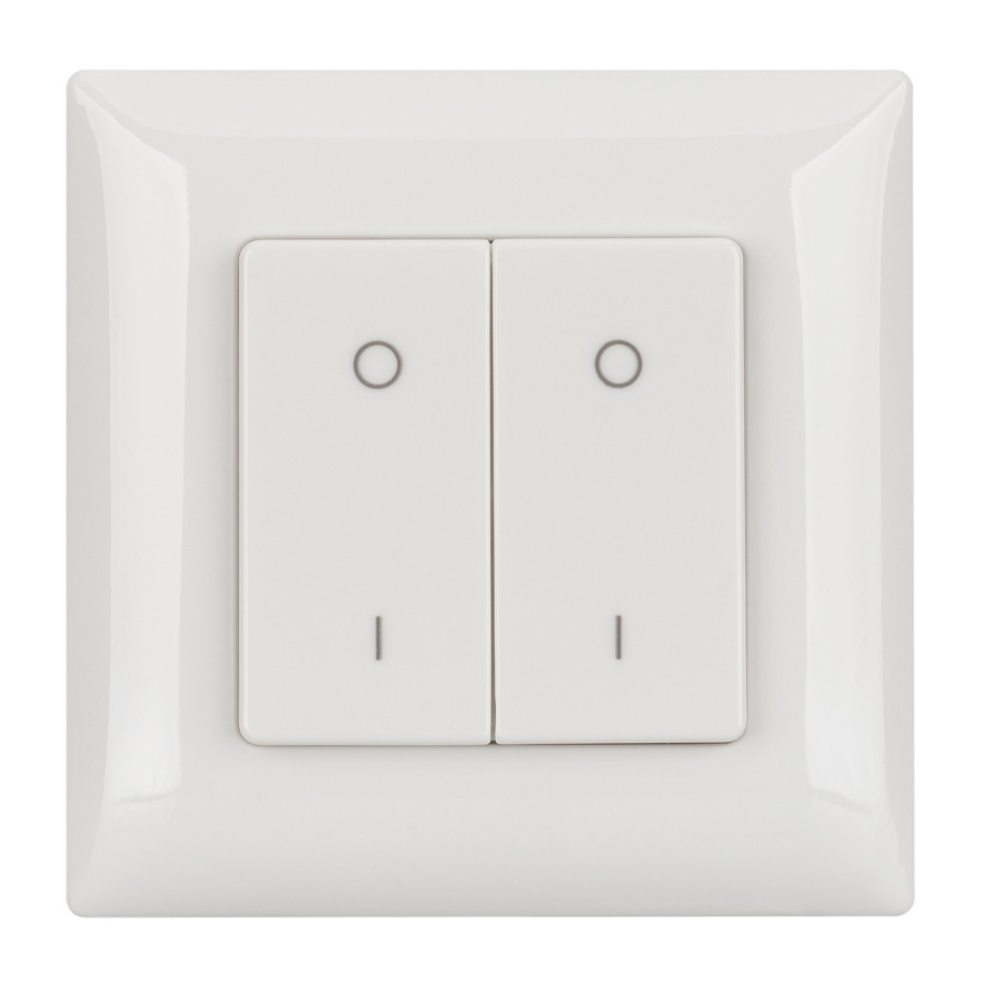 Панель SMART-P47-DIM-P-SUF (3V, 2 зоны, Knob, 2.4G) (Arlight, Пластик)