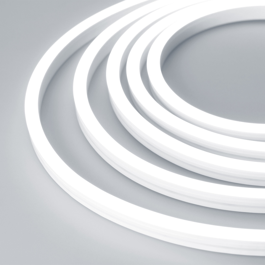 Лента герметичная MOONLIGHT-SIDE-A140-12x17mm 24V White6000 (9.6 W/m, IP67, 5m, wire x2) (Arlight, Вывод боковой, 3 года)