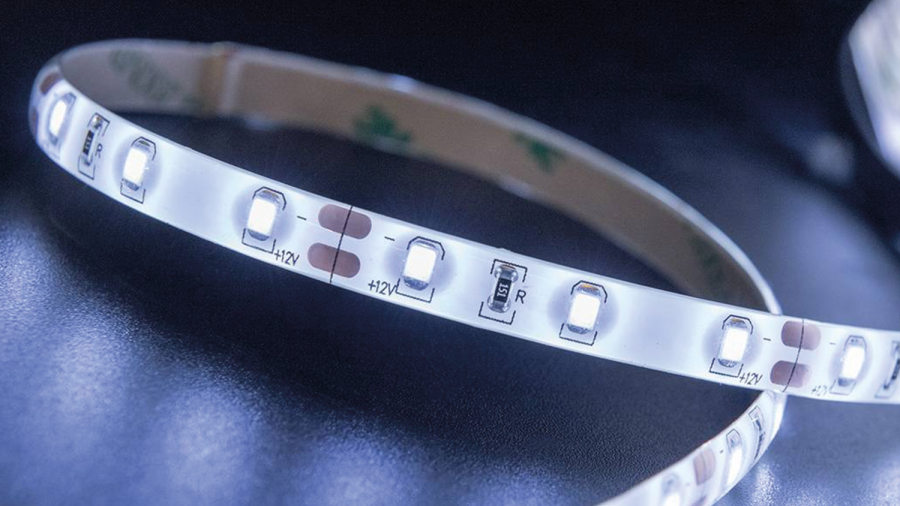 Лента светодиодная SWG SWG260, со скотчем 3М, IP65, холодный белый