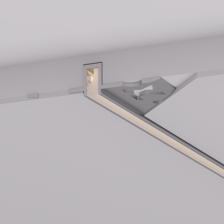 Профиль LINIA7-FANTOM-2000 ANOD (Arlight, Алюминий)