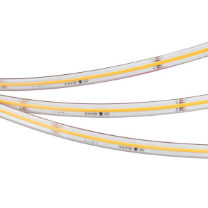 Лента герметичная SPI-COB-PS-X378-14mm 24V Warm2700-PX63-BPT (7 W/m, IP67, 5m) (Arlight, бегущий огонь)