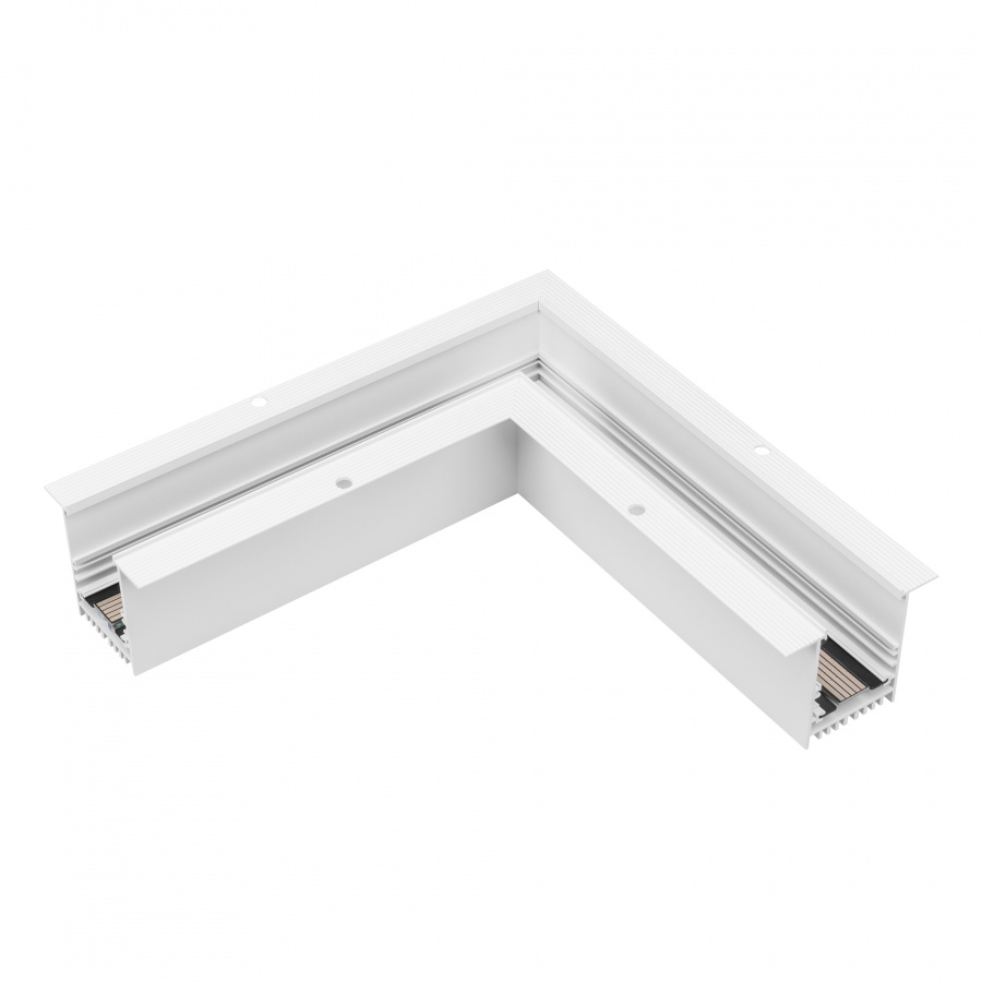 Коннектор угловой MAG-CON-4560-F-L90 (WH, 5LN) (Arlight, IP20 Металл, 5 лет)