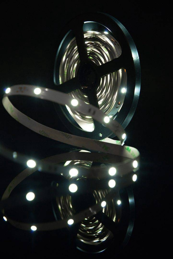 Лента светодиодная SWG SWG530, 7,2 Вт/м, 12В, IP20, холодный белый