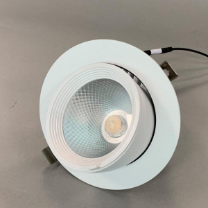 Светильник выдвижной круглый DW2268 LED COB белый