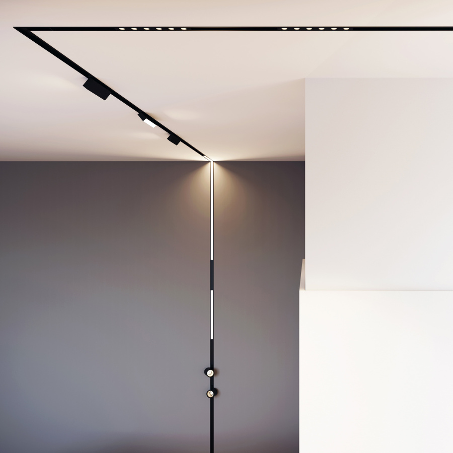 Светильник MAG-DOTS-FOLD-25-S1004-30W Warm3000 (BK, 30 deg, 24V) (Arlight, IP20 Металл, 5 лет)